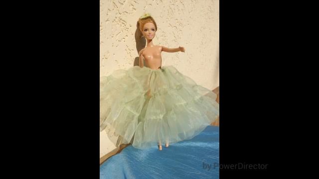 Сошьем нижнюю юбку двойное солнце-клеш к нарядам Барби. Sew for sun-flared skirt petticoat. смотреть онлайн