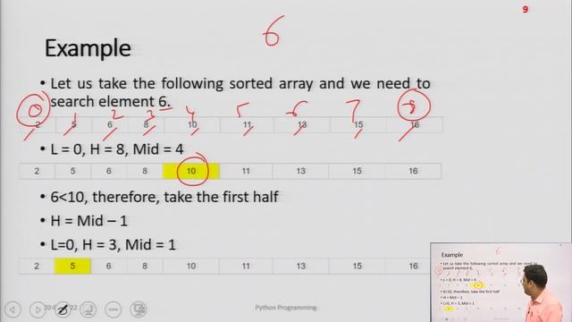 Python Programming | Writing a Binary Search Program | AKTU Digital Education смотреть онлайн