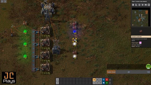 Factorio #2 Constant Combinator: Use Multiple Colors & Multiple Lights смотреть онлайн