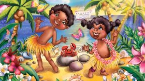 Песенка Детям "Дорожная" -  Африка и зеленый попугай.