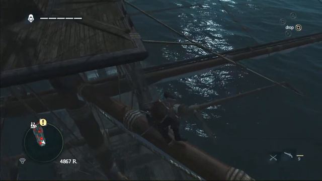 Capture Test: Assassins Creed 4 (PS4) смотреть онлайн
