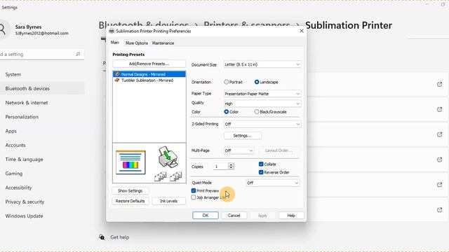 Sublimation Printer Settings - Sublimation For Beginners смотреть онлайн