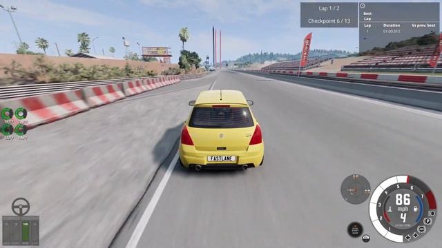 West Coast Trial: Suzuki Swift Sport (Beamng Drive) смотреть онлайн
