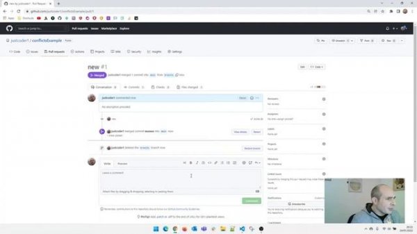 GITHub Merge Conflicts