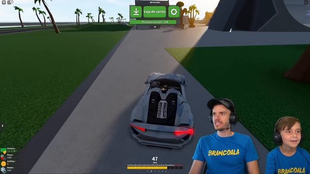 BATEMOS O CARRO A MAIS DE 200KM/H NO ROBLOX CAR CRASHERS 2 - Brancoala Games смотреть онлайн