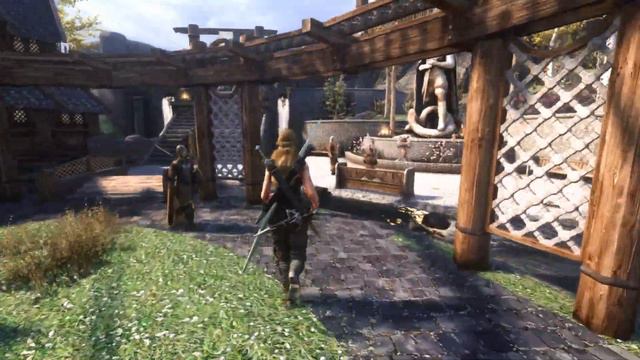 A quick stroll through my heavily modded Whiterun