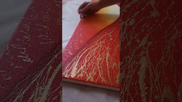 Картина "Огневушка-поскакушка" для выставки "Искусство и деньги". 80х60 см Холст, акрил, чернила смотреть онлайн