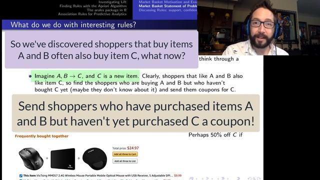 Unit 4 - Part 1 - Overview of Market Basket Analysis and Association Rule Mining смотреть онлайн