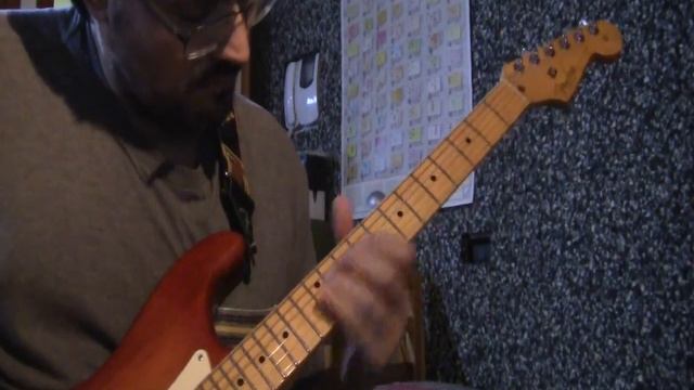 JAZZ FUNK FUSION IMPROV , SOLO, STRATOCASTER PROFESSIONAL II BOSS ME 70 COMPRESSOR BOSSDS2Gm.116BPM смотреть онлайн