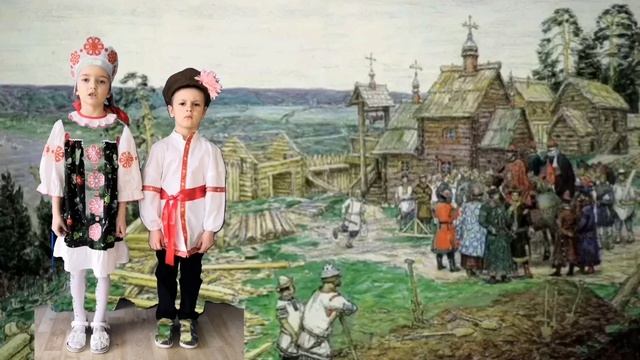 "Наша древняя столица" Лебедева Алиса и Ельчанинов Данил, 5 лет. ДС №7 "Лесная поляна" г. Ст. Оскол смотреть онлайн