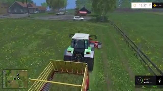 Интересный процесс - 49 Farming Simulator 15 смотреть онлайн