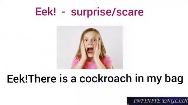 INTERJECTIONS #1 | Definition, Types and examples | Infinite English