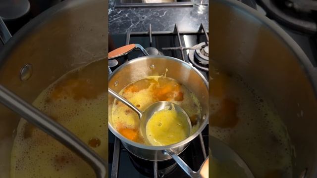 Крем суп из тыквы