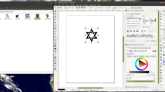 Using Inkscape extension to convert an image to Gcode for LaserPecker смотреть онлайн