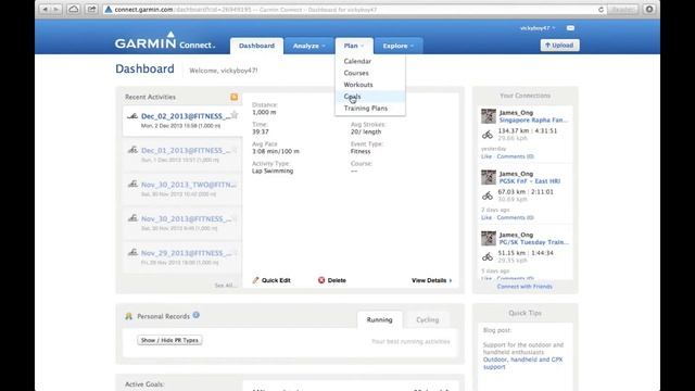 GARMIN CONNECT for Fitness - Never miss a workout !! - PART ONE смотреть онлайн