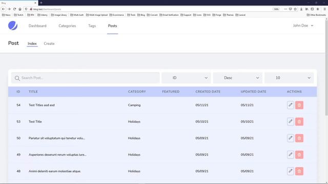 Edit and Update Post | Create blog with Laravel 8, Jetstream & Livewire | #14 смотреть онлайн