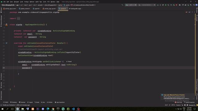 Sign Up using FireBase || Kotlin смотреть онлайн