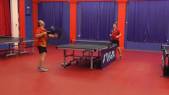 настольный теннис - тактика игры - игра по месту BH Тартынский Д. - Чирков А. смотреть онлайн