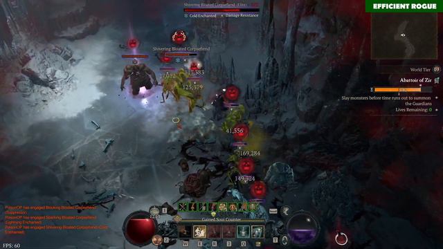 [DIABLO 4] TIER 10 AOZ CLEAR WITHOUT DOOMBRINGER - ANDI PENSHOT POISON ROGUE (PRE AOZ NERF) смотреть онлайн