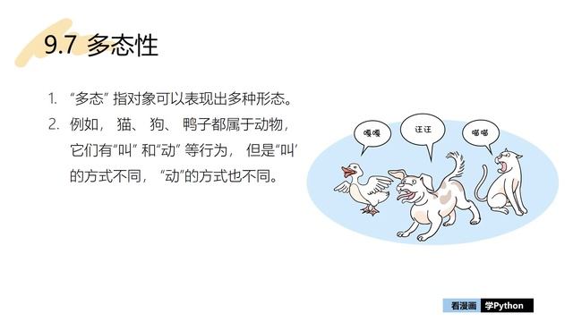 看漫画学Python：9 -7 多态性 смотреть онлайн