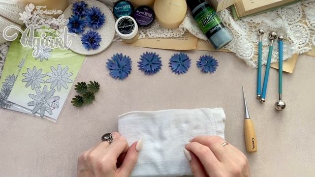 МАСТЕР-КЛАСС: "Васильки" от Галины Малявко смотреть онлайн