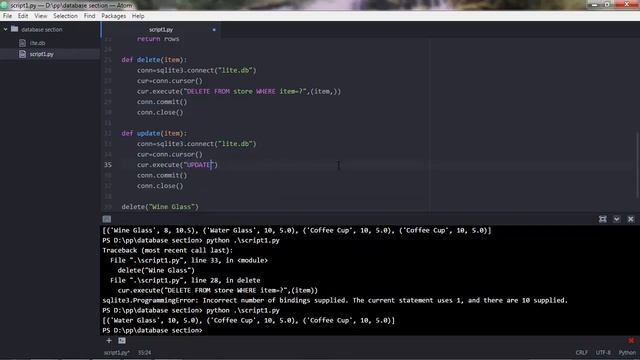144 Selecting Inserting Deleting and Updating SQLite Records смотреть онлайн