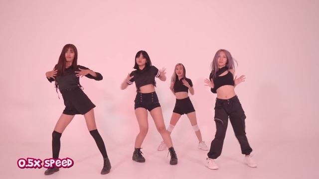 PINK PANDA ROLLER COASTER SPEED DANCE CHALLENGE! смотреть онлайн