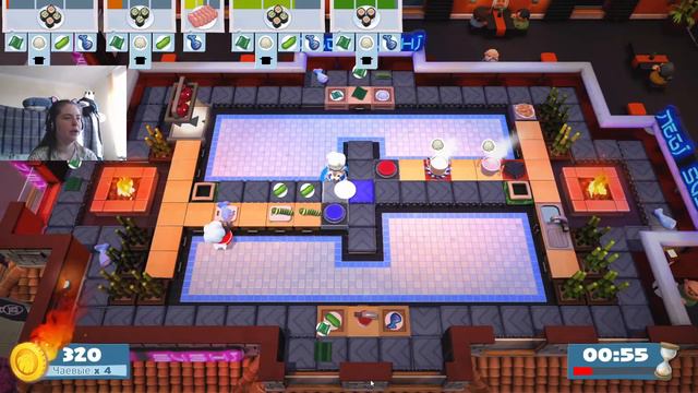 Продолжаем прохождение! 🎲 Overcooked! 2 #2 смотреть онлайн