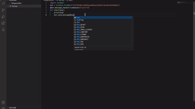 Telegram бот на Python | Урок 1 смотреть онлайн