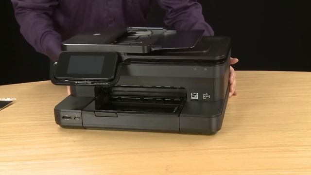 Unboxing and Setting Up the HP Photosmart 7520 e-All-in-One Printer | HP смотреть онлайн