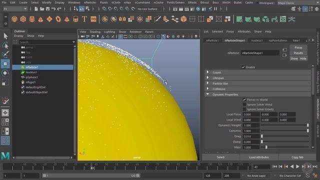 Creating Passive Colliders in Maya смотреть онлайн