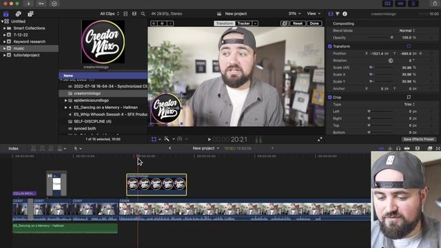 How To Use Keyframes In Final Cut Pro X (Updated!) смотреть онлайн