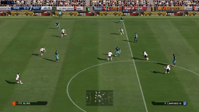 PES 2016 - Manchester City VS Manchester United - GAMEPLAY-1080p смотреть онлайн