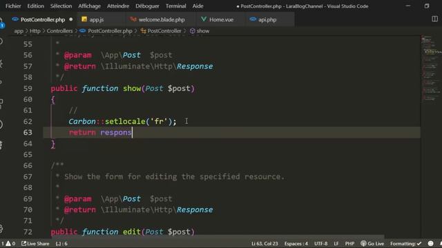 Blog ب #Laravel 6 & #Vuejs (عرض المعلومات الخاصة بكل article) смотреть онлайн