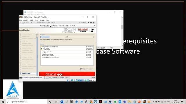 12c DBA Tutorial Day-1 смотреть онлайн