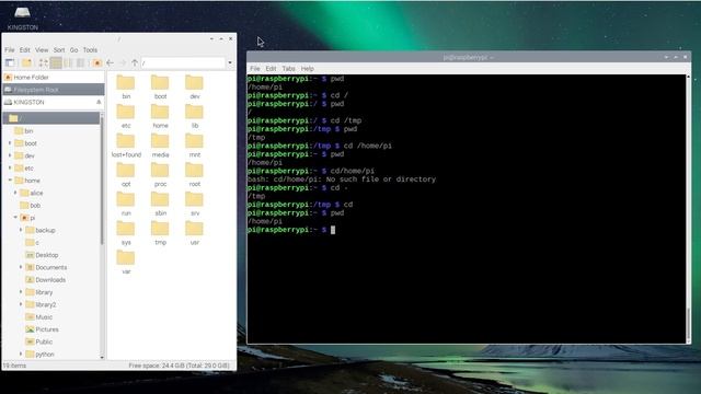 Linux Filesystem Basics - Structure, Navigation, Absolute and Relative-To-Home Pathnames смотреть онлайн