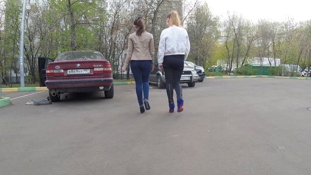 BMW e34 ДрифТ девчонки делают пит стоп смотреть онлайн