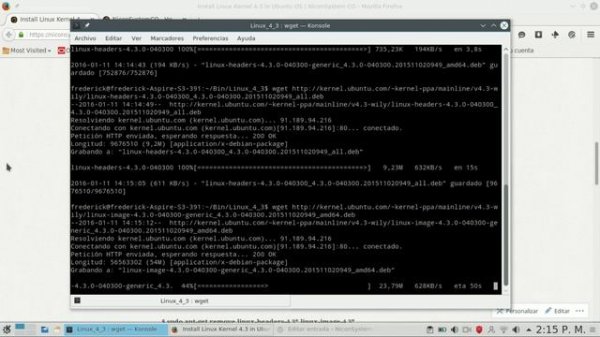 Install Kernel Linux 4.3 in Ubuntu OS