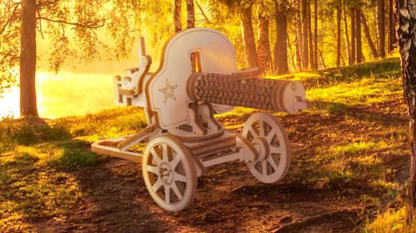 Как собрать Пулемёт ЛТ-М Lemmo-toys