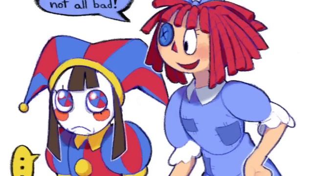 Pomni and Jax's Caring Friendship || The Amazing Digital Circus Comic dubs смотреть онлайн