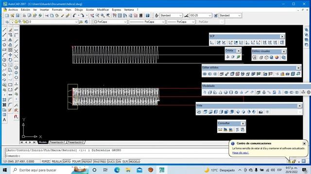 Rosca autocad смотреть онлайн