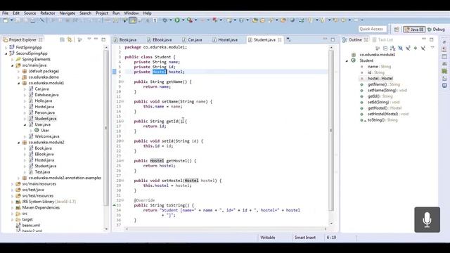 Spring Framework Tutorial - 2 | Spring Framework Tutorial for Beginners | Spring Bean | Edureka смотреть онлайн