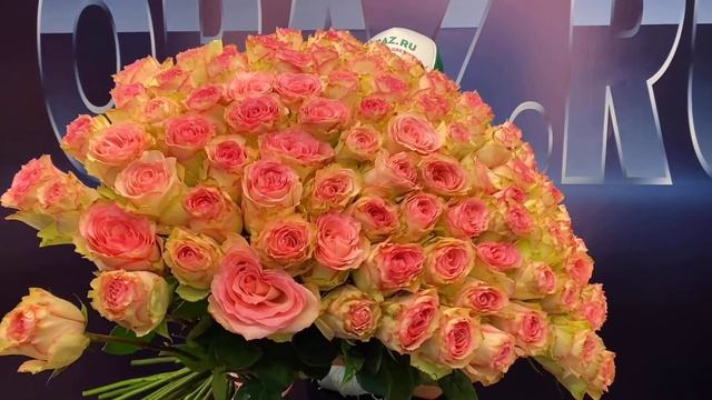 101 роза 70см Эквадор Premium сорт Эсперанс смотреть онлайн
