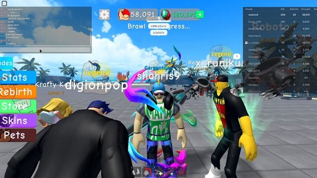 РОБЛОКС СИМУЛЯТОР КАЧКА 3 ? Качка-вирус 21. Лютый бой настоящий силач Weight Lifting Simulator WLS
