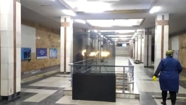 Станция метро Амира Темура, Чиланзарская линия, Ташкент смотреть онлайн