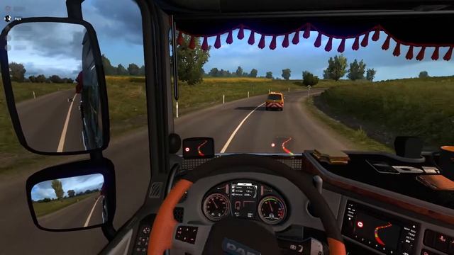 Euro Truck Simulator 2 - Негабаритный перевозчик - Dijon - Geneve смотреть онлайн