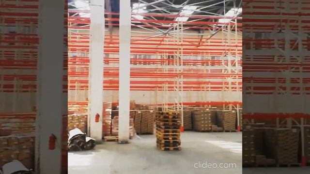 Сборка стеллажей Мезонин “MODERN EXPO” склад “Алми”