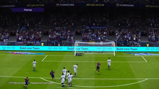 eFootball PES 2021 дальный гол месси со штрафного удары смотреть онлайн