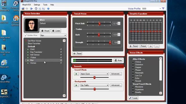 Прога для изменение голоса MorphVOX Pro