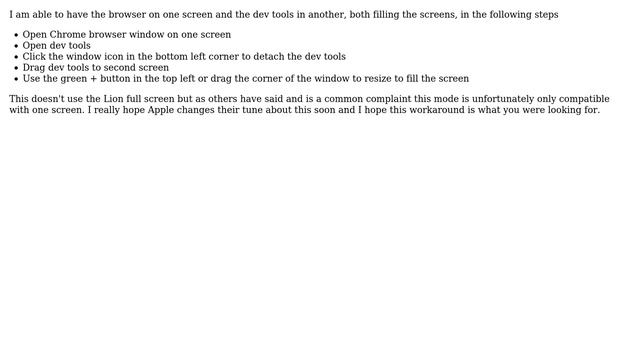 Apple: Run Google Chrome in full screen with dev console across dual-monitors (8 Solutions!!) смотреть онлайн
